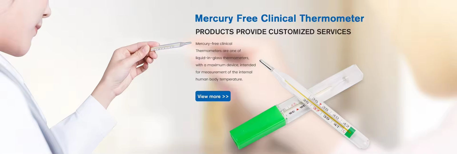 Termômetro médico sem mercúrio