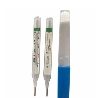 Termômetro de vidro sem mercúrio para medição de temperatura oral e da axila em casa