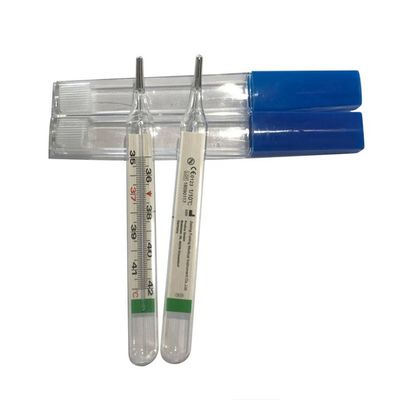 Termômetro de vidro sem mercúrio para medição de temperatura oral e da axila em casa
