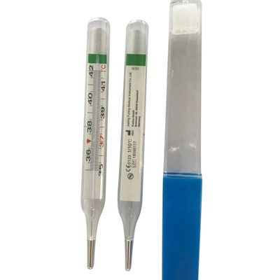 Termômetro de vidro de liga de gálio sem mercúrio para uso médico FN-W personalizável