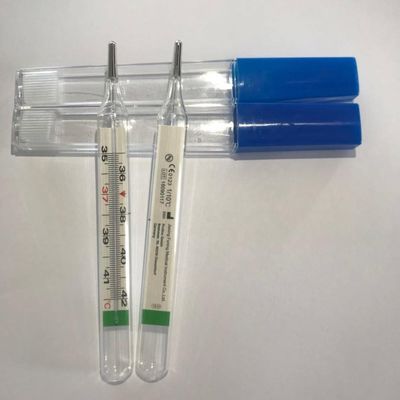 Termômetro de vidro de liga de gálio sem mercúrio para uso médico FN-W personalizável
